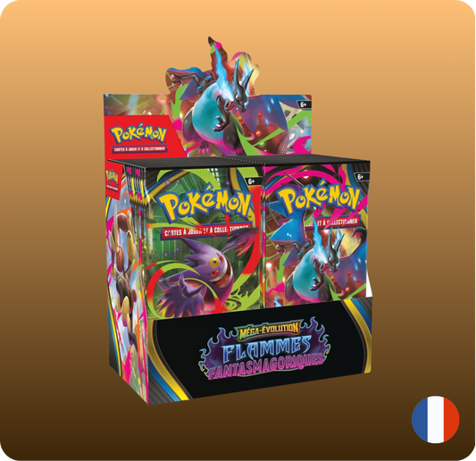 Pokémon - Mega Evolution 02 Flammes Fantasmagoriques - Display FR
